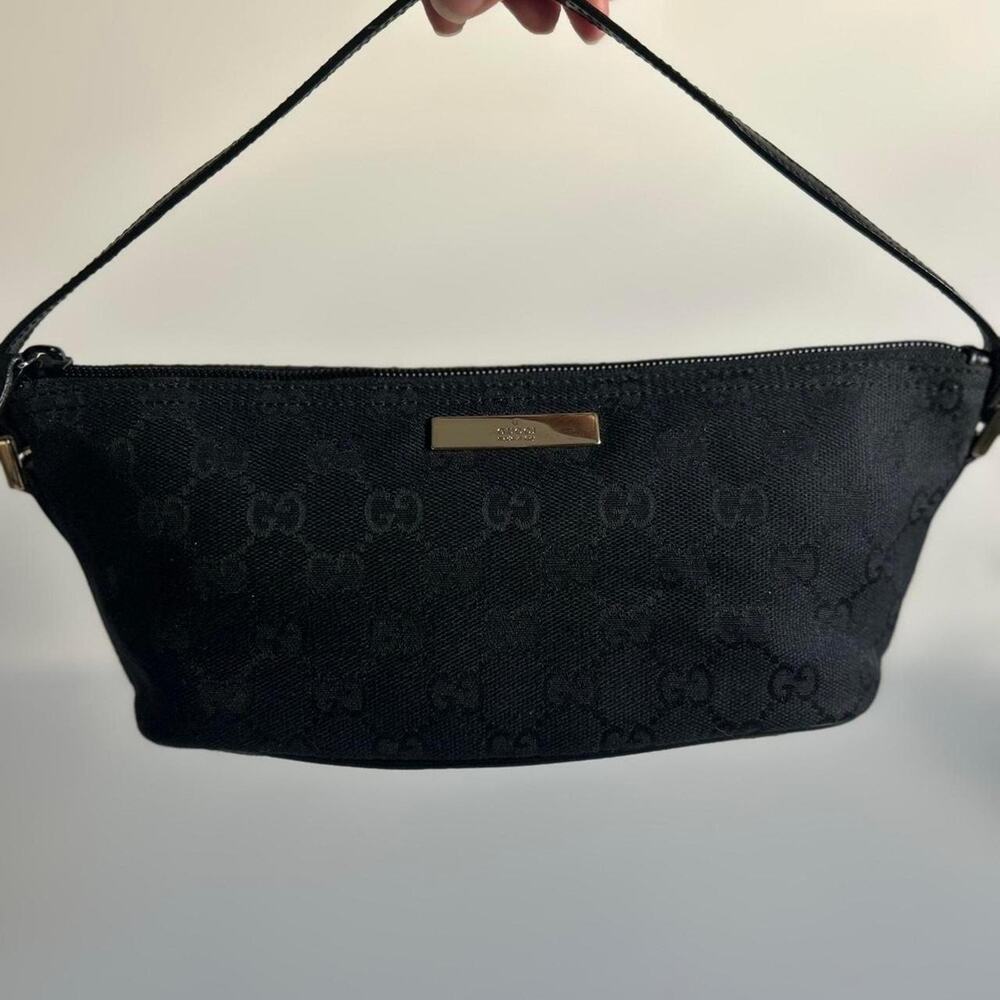 Vintage gucci boat pochette crafted